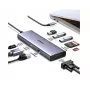 Ugreen Revodok USB-C 6-W-1 Hub z 4K HDMI USB Type-C 10000 Mbit/s