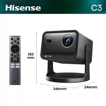 Projektor HISENSE C3 4K Trichroma Laser Beamer 2500 ANSI lumenów, model 20017736