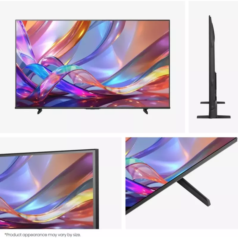 Telewizor Hisense 50Q7S 50 cali (127 cm) QLED 4K Ultra HD Smart TV, Direct-LED, HomeOS, Wi-Fi, czarny