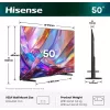 Telewizor Hisense 50Q7S 50 cali (127 cm) QLED 4K Ultra HD Smart TV, Direct-LED, HomeOS, Wi-Fi, czarny