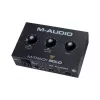 Interfejs audio M-Audio M-Track Solo — USB 16-bit/48 kHz, 1 we/1 wy, złącze combo XLR/TRS i wejście instrumentalne, phantom 48 V, wyjście słuchawkowe