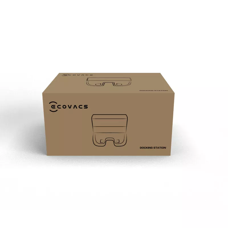 Baza ładująca Ecovacs D-CD01-2051 do robota odkurzającego, kompatybilne modele, czarny/biały