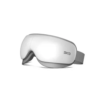 Eye Massage Device SKG ES500, biały — Compression, Heat, 10 W, Built-in bateria, 270 g