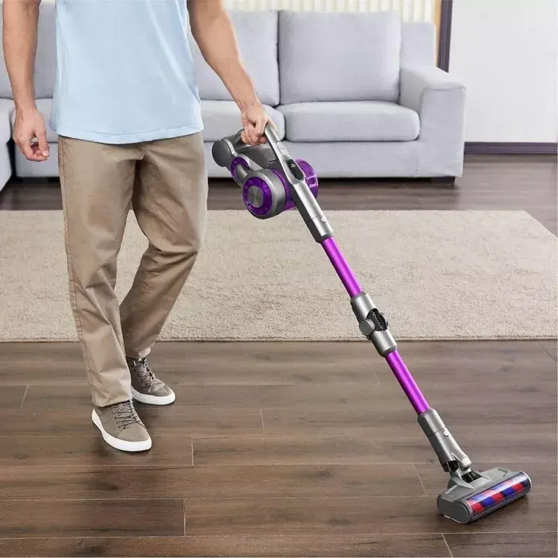 Odkurzacz pionowy Jimmy JV85 Pro 2-w-1 bezprzewodowy, silnik 600 W, siła ssania 25 000 Pa, filtracja HEPA, bezworkowy