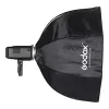 Softbox Godox SB-GUE120 Czarny 120 cm Nylon z dyfuzorami i gridem