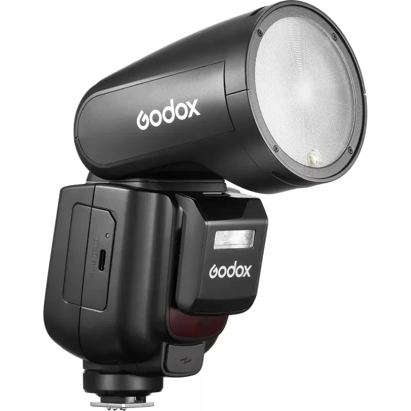 Lampa błyskowa do kamer Godox V1Pro Czarny czas ładowania 1,5 s