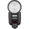Lampa błyskowa do kamery Godox V1Pro czas ładowania 1,5 s zasilana bateryjnie kompatybilna z Sony