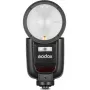 Lampa błyskowa do kamery Godox V1Pro czas ładowania 1,5 s zasilana bateryjnie kompatybilna z Sony