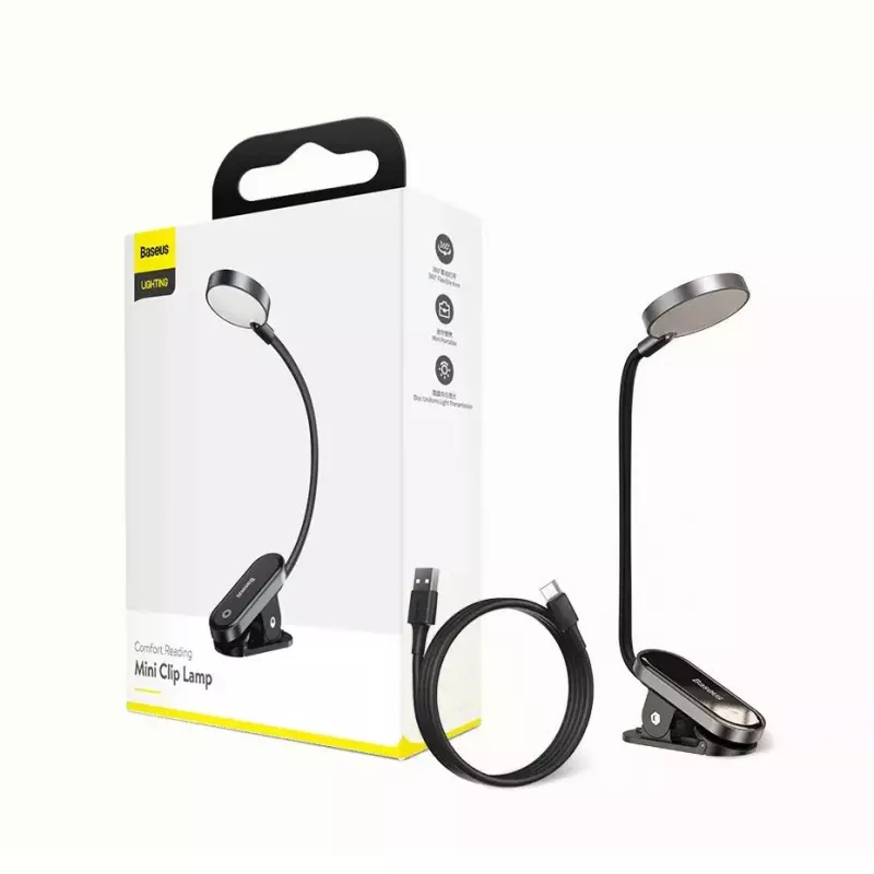 Lampa stołowa Baseus DGRAD-0G szara