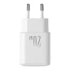 Ładowarka sieciowa Joyroom JR-TCF12 dwuportowa 20W (USB-C x2) biała