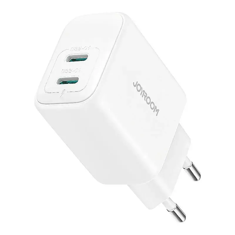 Ładowarka sieciowa Joyroom JR-TCF12 dwuportowa 20W (USB-C x2) biała