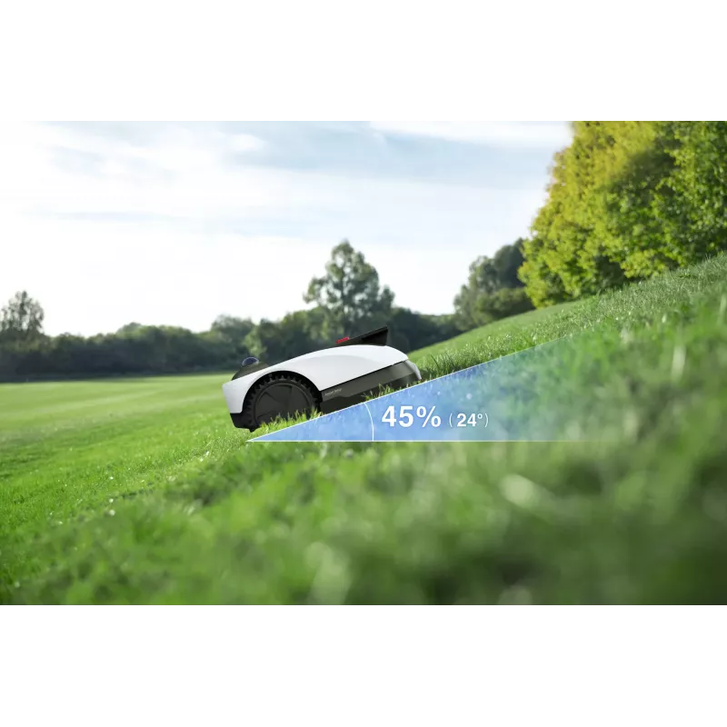 Ecovacs GOAT O1200 LiDAR PRO EU Robotyczna kosiarka do trawy Bateria Czarny, Biały