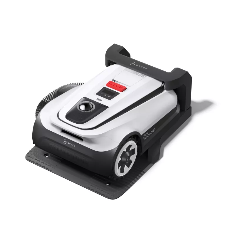 Ecovacs GOAT A1600 LiDAR PRO EU Robotyczna kosiarka do trawy Zasilana bateriami Czarny, Biały