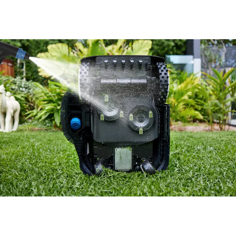 Ecovacs GOAT A1600 LiDAR PRO EU Robotyczna kosiarka do trawy Zasilana bateriami Czarny, Biały