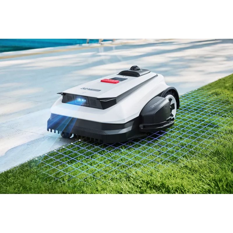 Ecovacs GOAT A1600 LiDAR PRO EU Robotyczna kosiarka do trawy Zasilana bateriami Czarny, Biały