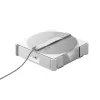 Robot do mycia okien Ecovacs WINBOT W3 OMNI, bateria 4500 mAh, 270×270×76 mm, srebrny/biały