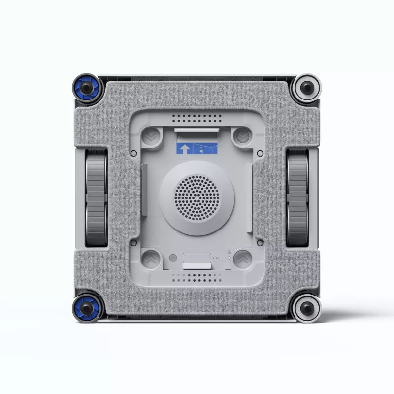 Robot do mycia okien Ecovacs WINBOT W3 OMNI, bateria 4500 mAh, 270×270×76 mm, srebrny/biały