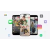Stabilizator do aparatu w smartfonie Insta360 Flow 2 Pro Creator Bundle z obrotem 360°