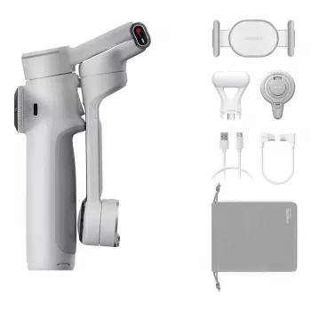 Stabilizator do aparatu w smartfonie Insta360 Flow 2 Pro Creator Bundle z obrotem 360°
