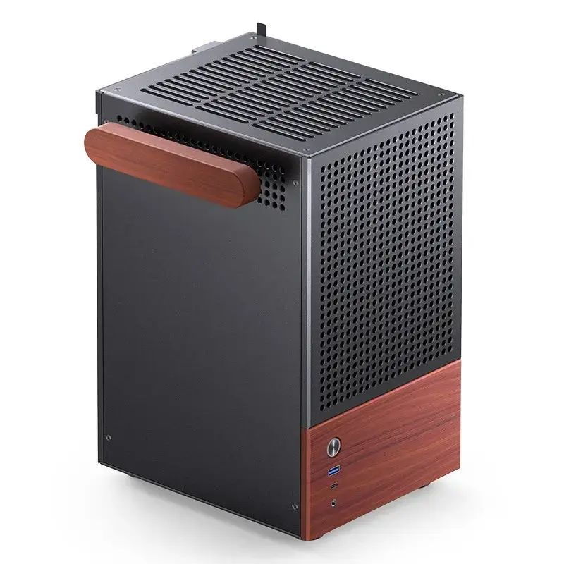 Obudowa PC Jonsbo T6, Mini-Tower, Mini-ITX, Czarna