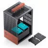 Obudowa PC Jonsbo T6, Mini-Tower, Mini-ITX, Czarna