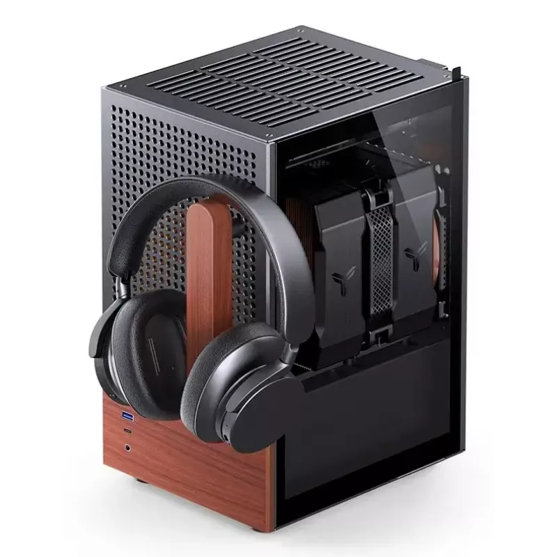 Obudowa PC Jonsbo T6, Mini-Tower, Mini-ITX, Czarna