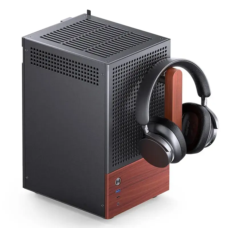 Obudowa PC Jonsbo T6, Mini-Tower, Mini-ITX, Czarna