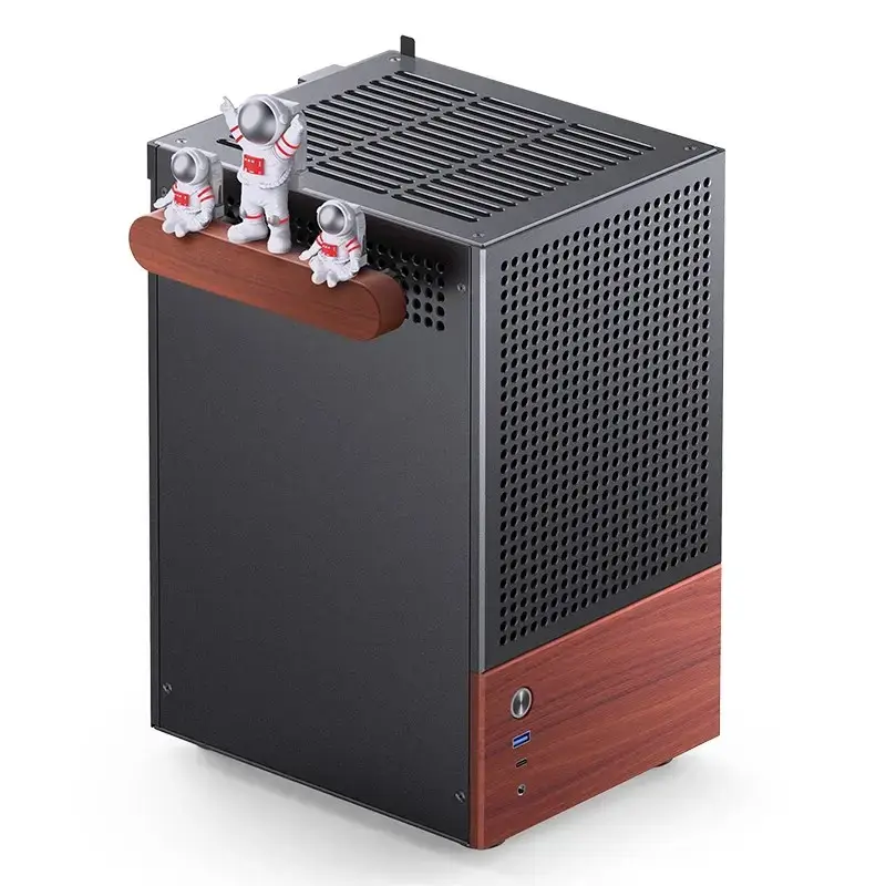 Obudowa PC Jonsbo T6, Mini-Tower, Mini-ITX, Czarna