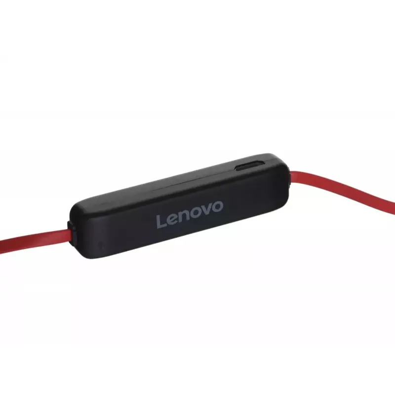 Bezprzewodowe słuchawki Bluetooth Lenovo HE01 czerwony