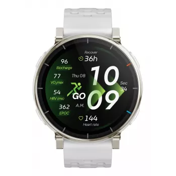 Smartwatch Amazfit Active 3 — 3,35 cm (1,32 cala) AMOLED, 466×466, ekran dotykowy, GPS, 365 mAh, pasek silikonowy