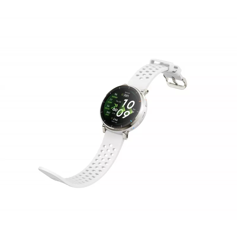 Smartwatch Amazfit Active 3 — 3,35 cm (1,32 cala) AMOLED, 466×466, ekran dotykowy, GPS, 365 mAh, pasek silikonowy