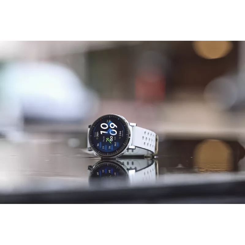 Smartwatch Amazfit Active 3 — 3,35 cm (1,32 cala) AMOLED, 466×466, ekran dotykowy, GPS, 365 mAh, pasek silikonowy