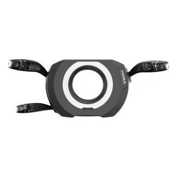 Manetka Moza Racing RS065 Czarna Aluminium Stal 411x127x152mm