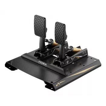 Moza Racing CRP2 Pedals(throttle+braker), Pedał, Czarny, Włókno węglowe, Stal, 15 - 23°