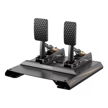 Moza Racing CRP2 Pedals(throttle+braker), Pedał, Czarny, Włókno węglowe, Stal, 15 - 23°