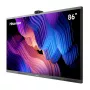 Tablica interaktywna Hisense 86WM6FE 86 cali (2,18 m) 4K UHD 3840×2160 Dotykowy Ekran Android Wi‑Fi 6 Czarny