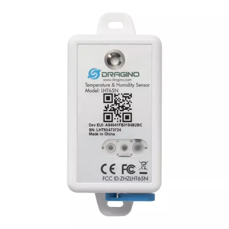 DRAGINO LHT65N Wolnostojący wewnętrzny/zewnętrzny czujnik temperatury i wilgotności LoRaWAN EU868