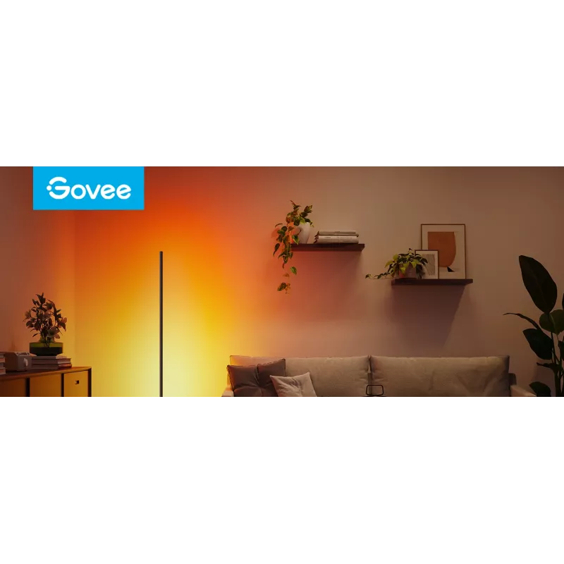 Govee Lampa podłogowa 2, gotowa na Matter, czarna