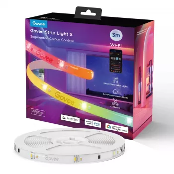Govee H612FCD1 RGB LED Strip Light, 3 Meters