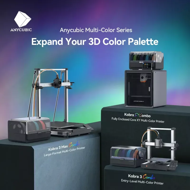 Drukarka 3D 3D Prima Anycubic Kobra S1 Combo 250x250x250mm 600mm/s