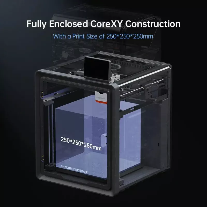 Drukarka 3D 3D Prima Anycubic Kobra S1 Combo 250x250x250mm 600mm/s