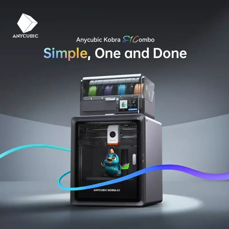 Drukarka 3D 3D Prima Anycubic Kobra S1 Combo 250x250x250mm 600mm/s