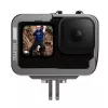 Aluminiowa klatka do kamery Telesin GP-FMS-G11-TZ do GoPro Hero 12/11/10/9 z adapterem pionowym