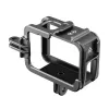 Aluminiowa klatka do kamery Telesin GP-FMS-G11-TZ do GoPro Hero 12/11/10/9 z adapterem pionowym