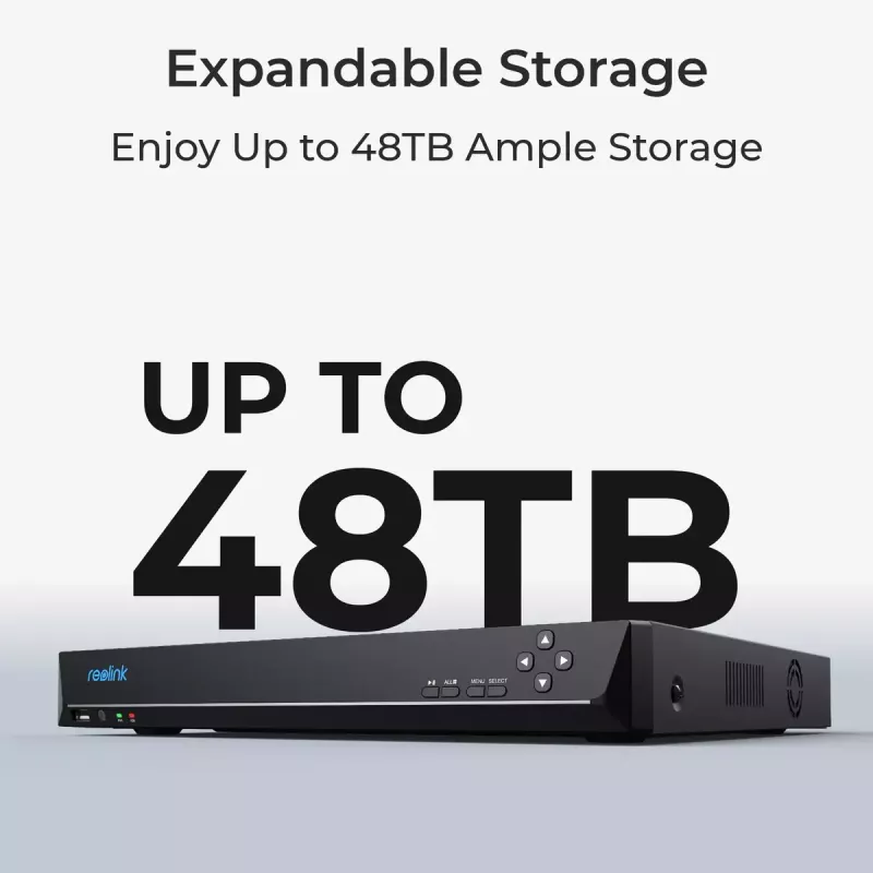 Kamera monitorująca Reolink NVS36 36-kanałowy NVR PoE 16MP