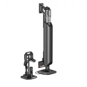 Odkurzacz pionowy Dreame Z30 Station – na baterię, suchy, HEPA, bezworkowy, 3 l, czarny, 3200 Ah