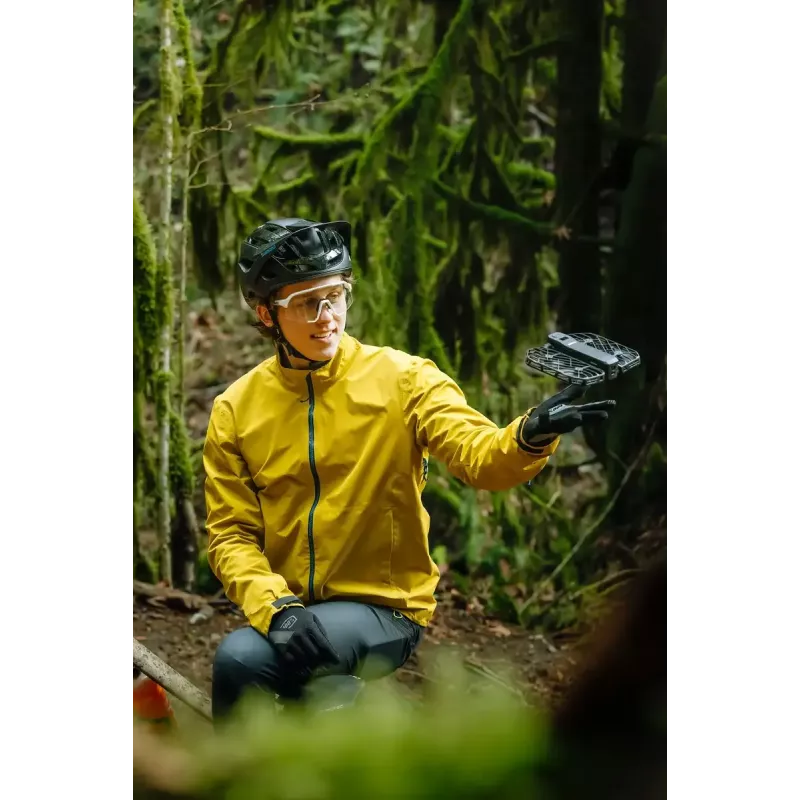Mini-dron HOVERAir X1 Pro — 4-rotorowy, kamera 12 MP, wideo 4K, zasięg 1000 m, bateria 1920 mAh, 32 GB pamięci wewnętrznej, Czarny