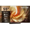 Smart TV Dreame Aura S100 55 cali, QLED+ (Mini Led), 4K UHD, Google TV, 144 Hz, procesor AI, zintegrowany soundbar, czarny