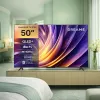 Smart TV Dreame Vivid Q100 50 cali, QLED+, 4K UHD, Google TV, 120Hz, procesor AI, czarny