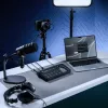 Wielokanałowa konsola do produkcji podcastów i transmisji na żywo Rode RodeCaster Video S RCVS-E — ekran dotykowy, Wi‑Fi, Bluetooth 5.3, 5x USB-C, 3x HDMI we, 1x HDMI wy, microSD